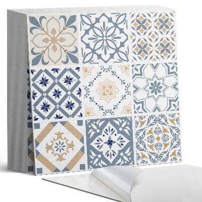 Öntapadós vinyl csempe Mozaikrácsok egyedi stílusban