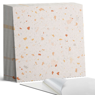 Öntapadós vinyl csempe Absztrakt terrazzo motívum