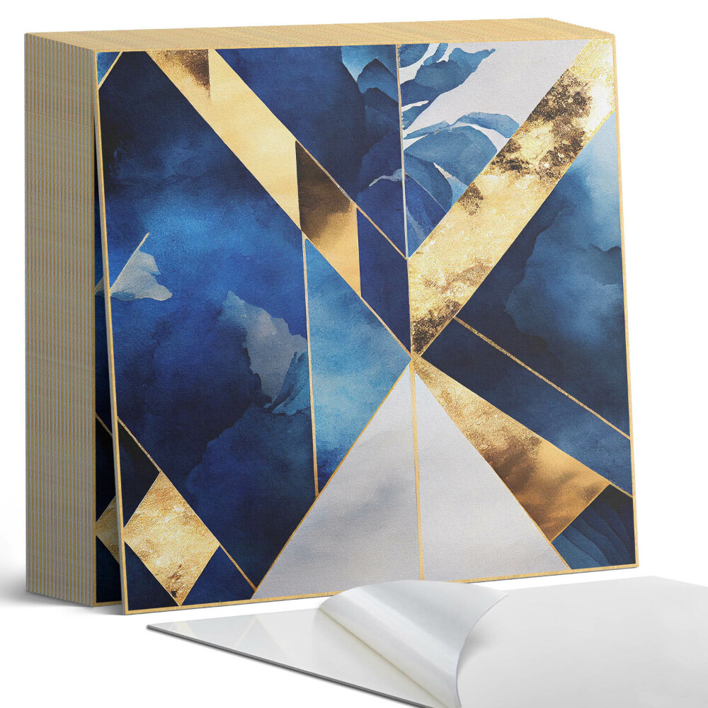 Öntapadós vinyl csempe Geometria színekben