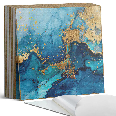 Vinyl padló Absztrakt víz motívum