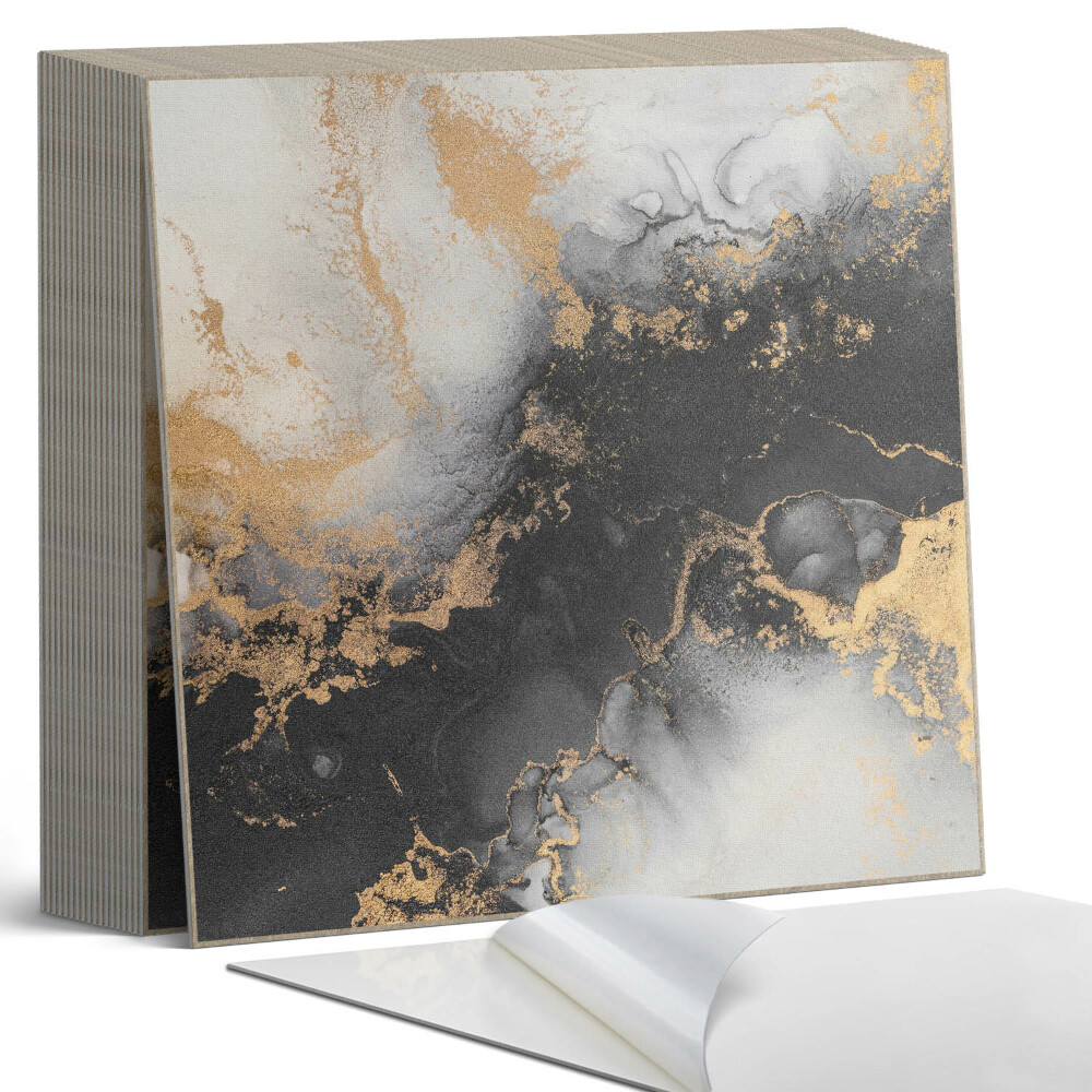 Vinyl csempe Absztrakt foltok dinamikus formákban