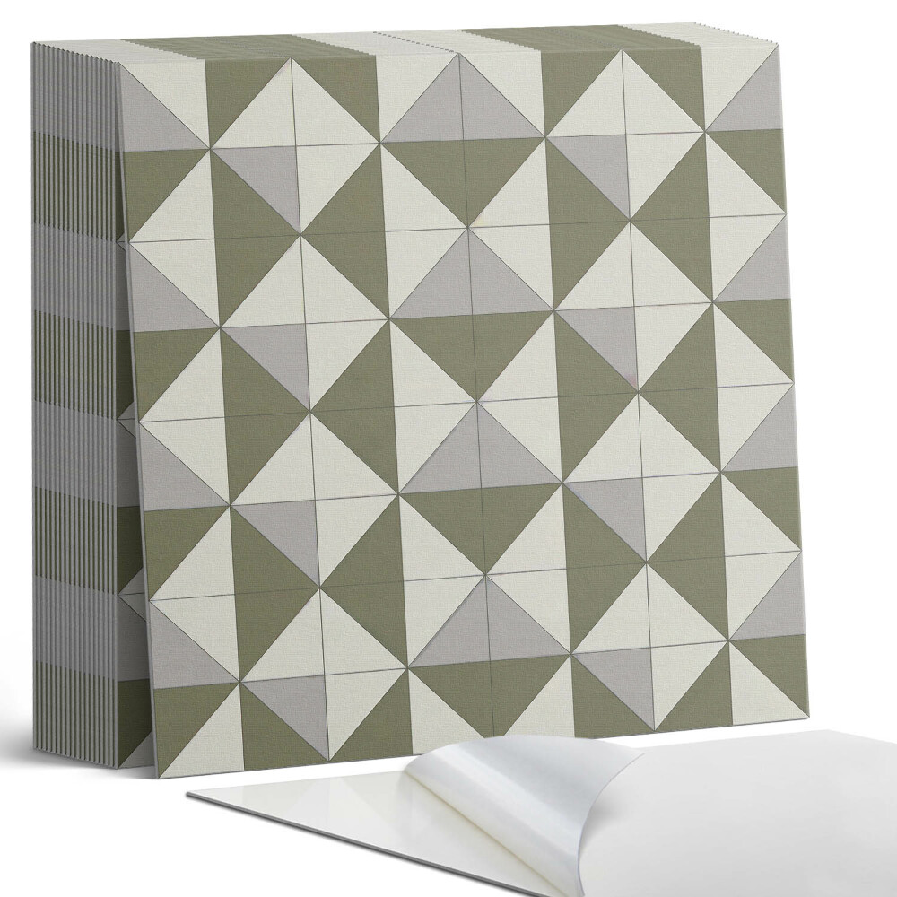 Vinyl csempe Háromszög alakú geometria