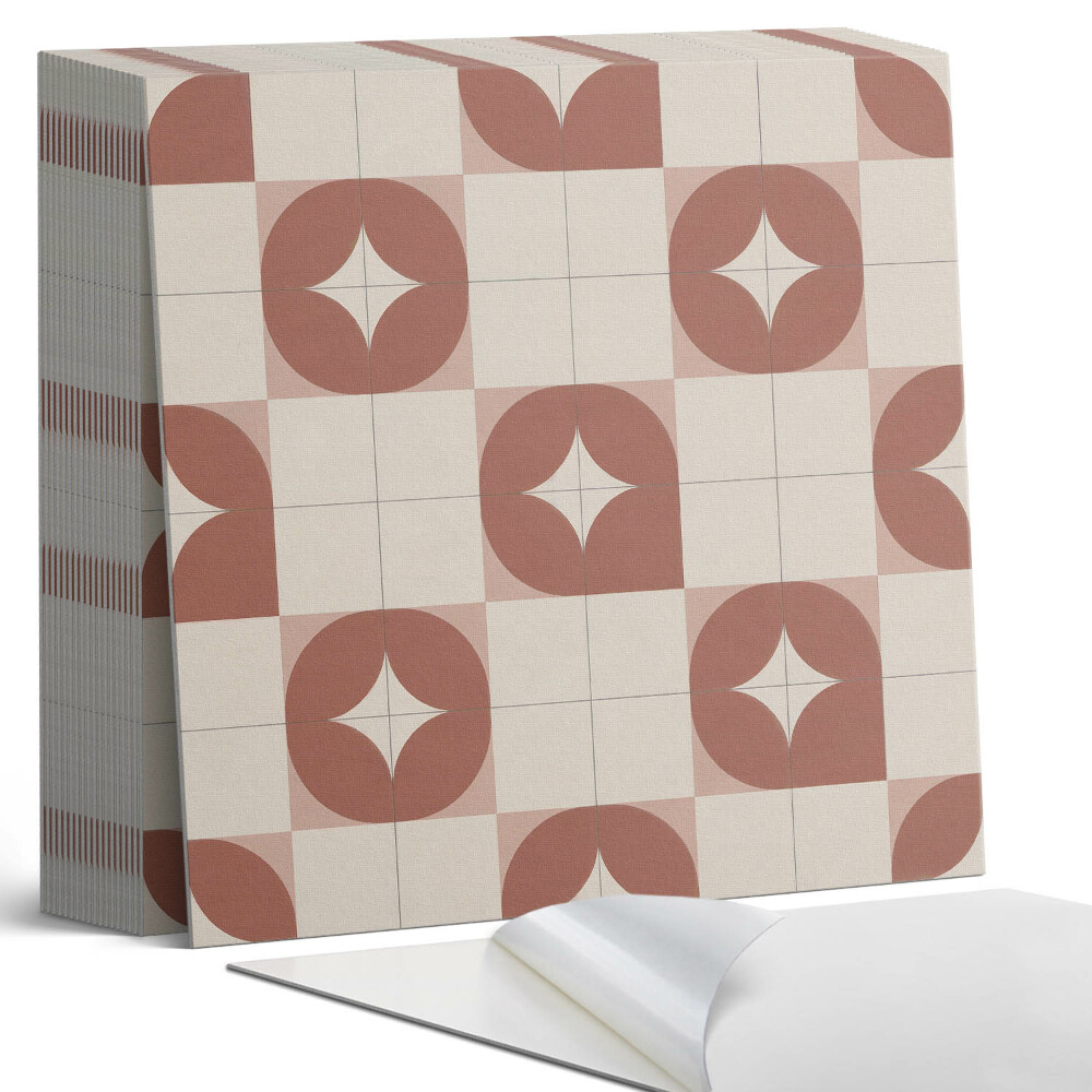 Vinyl padló Geometrikus motívum körökkel