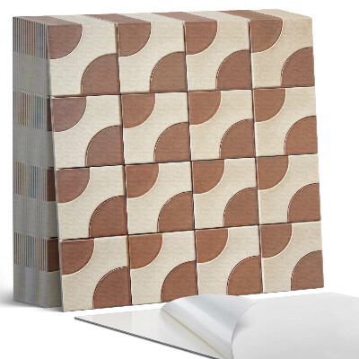 Öntapadós vinyl csempe Geometriai formák kaleidoszkópja