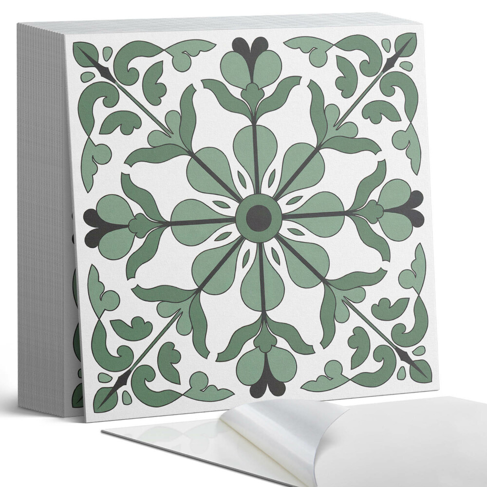 Vinyl padló Növényszimmetria harmonikus stílusban