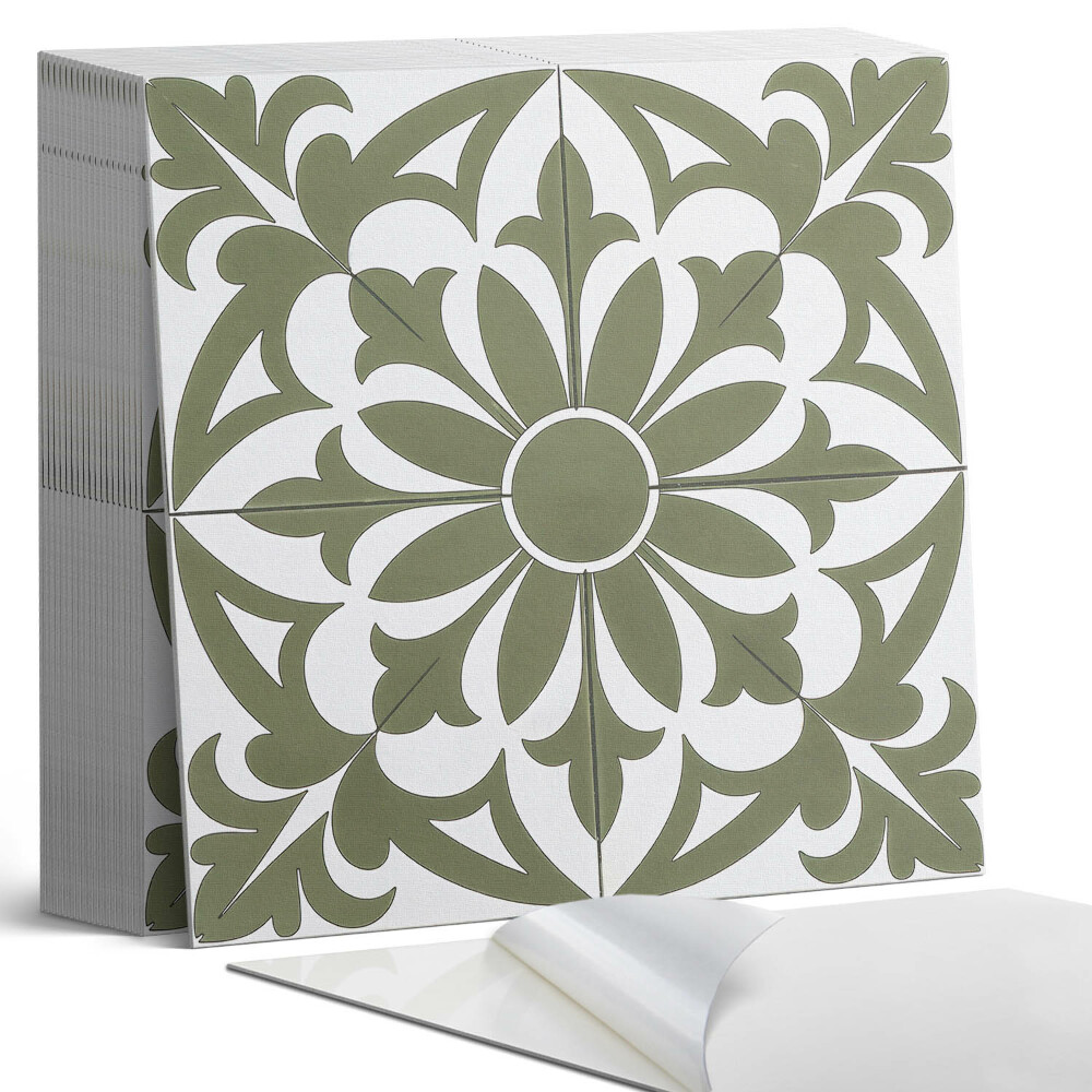 Vinyl csempe Virágkötészet levelekkel