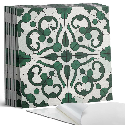 Öntapadós vinyl csempe Növényi díszek klasszikus stílusban