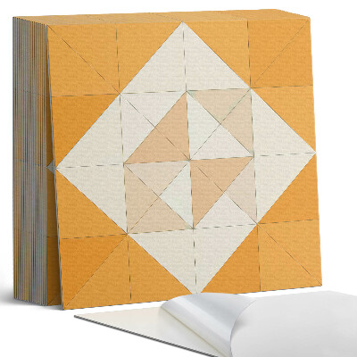 Öntapadós vinyl csempe Rombusz minta geometriai formában