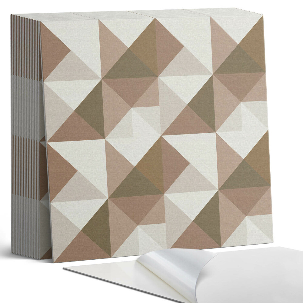 Vinyl csempe Háromszög geometria modern stílusban