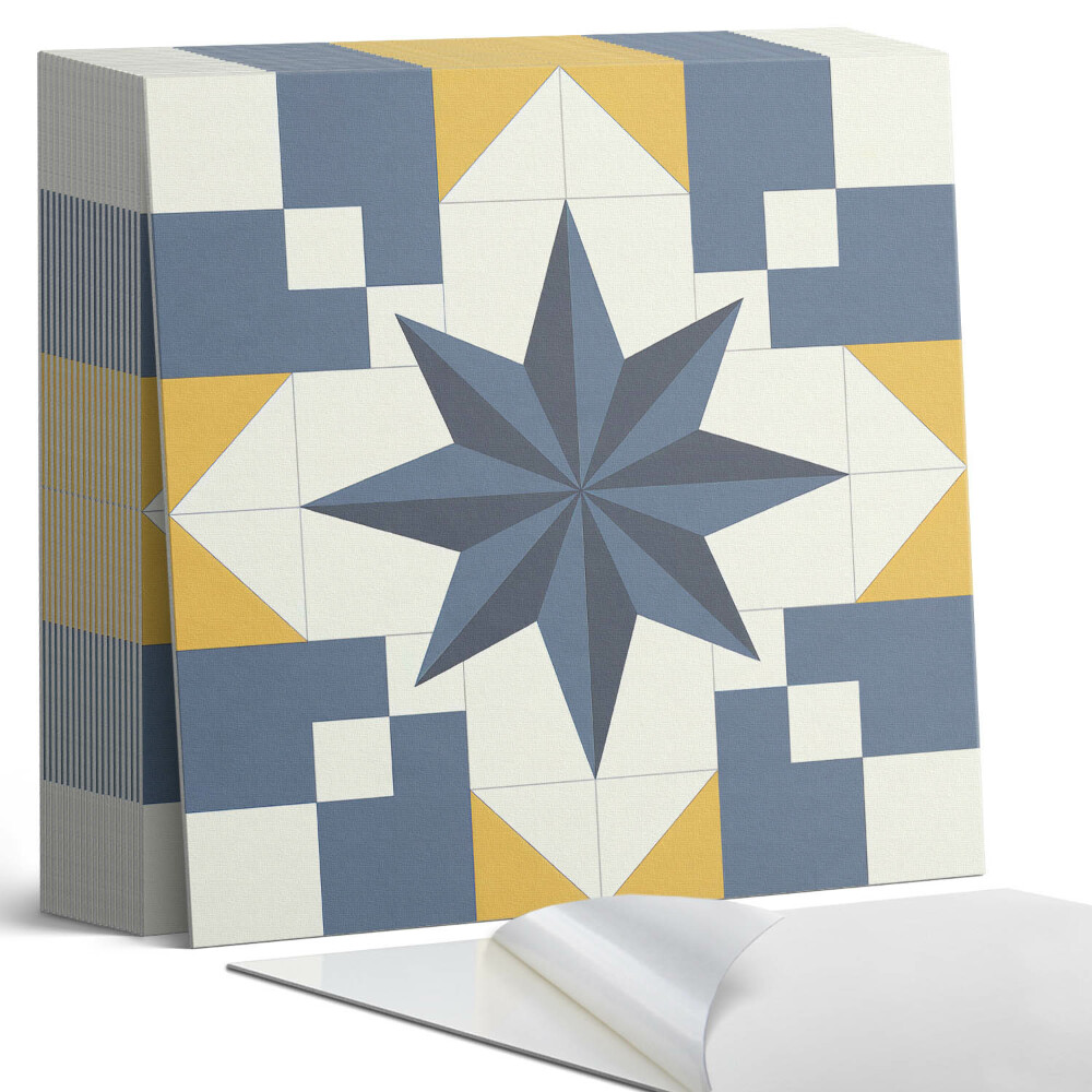 Öntapadós vinyl csempe Geometriai csillagformák