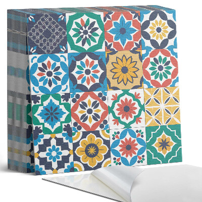 Vinyl csempe Mozaikminták harmonikus elrendezésben