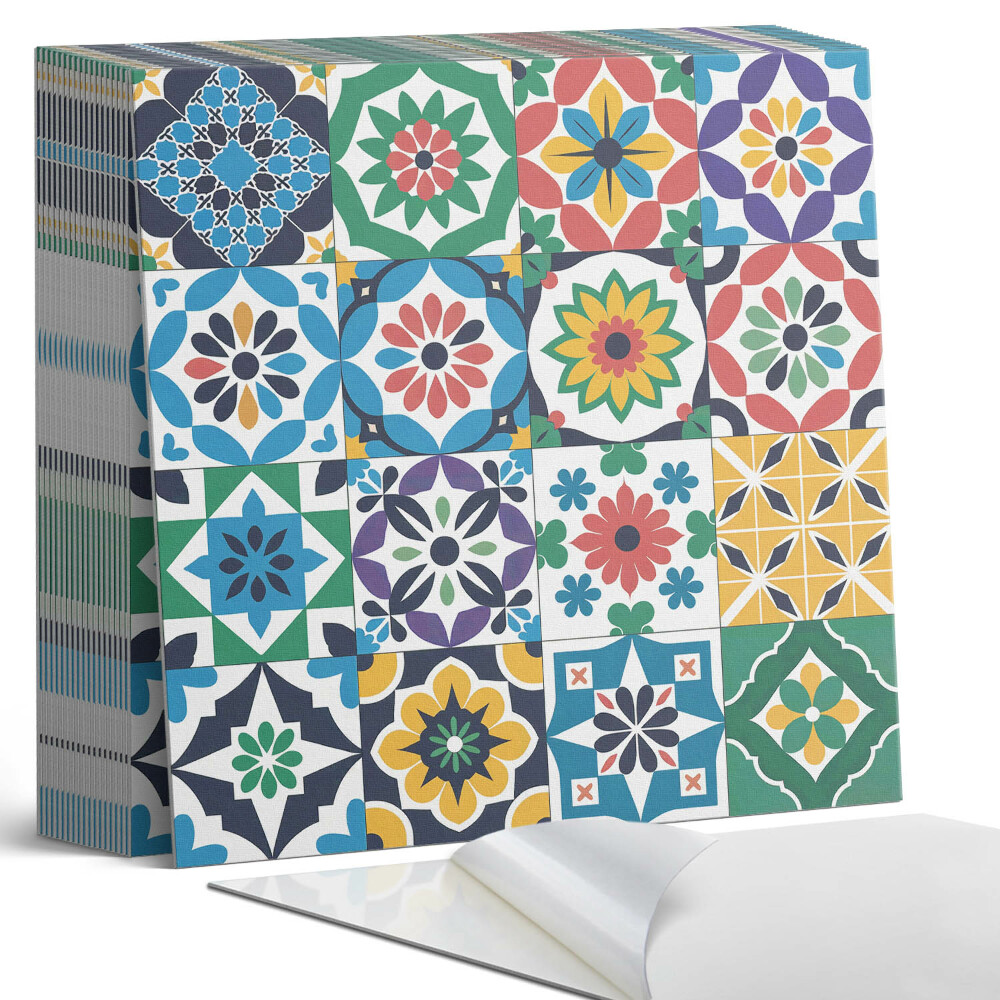 Vinyl padló Mozaikrácsok grafikus stílusban