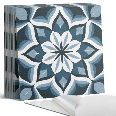 Öntapadós vinyl csempe Virágos harmónia szimmetriában