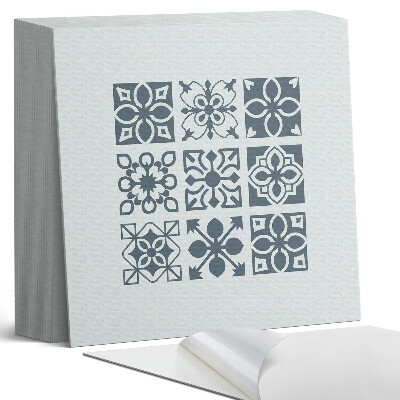 Öntapadós vinyl csempe Geometriai alakzatok téglalapokban