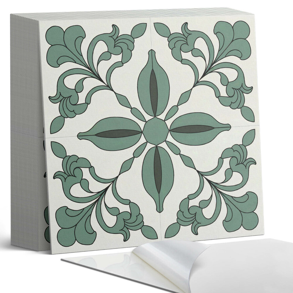 Vinyl padló Stílusos növényi motívum