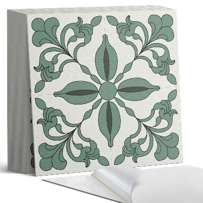 Vinyl padló Stílusos növényi motívum