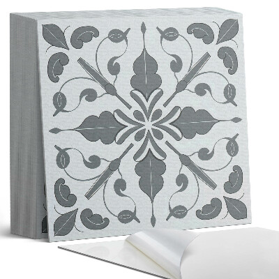 Öntapadós vinyl csempe Harmonikus szimmetriájú növényi minta