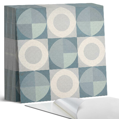 Vinyl padló Formák és körök harmóniában