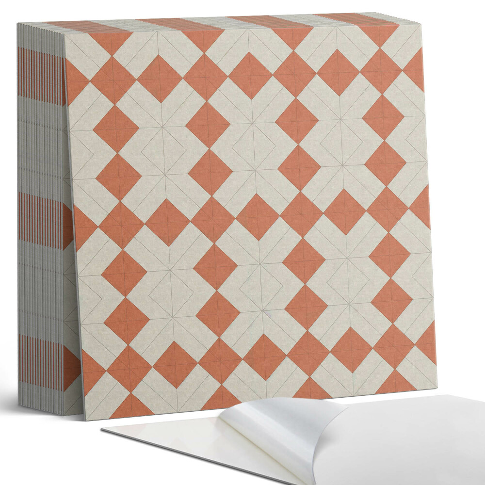 Vinyl csempe Rombuszos geometriai rács