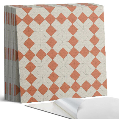 Vinyl csempe Rombuszos geometriai rács