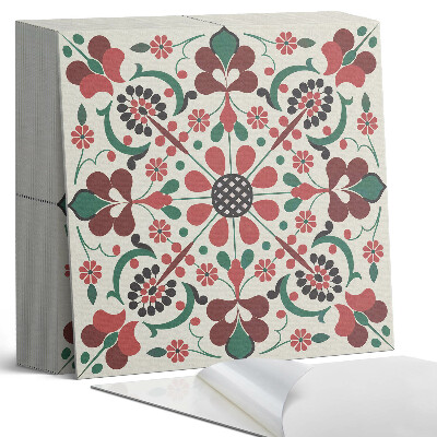 Vinyl csempe Virágharmónia szimmetrikus stílusban