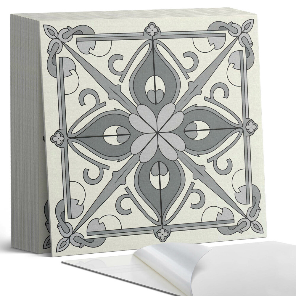 Vinyl csempe Harmonikus szimmetriájú virágminta