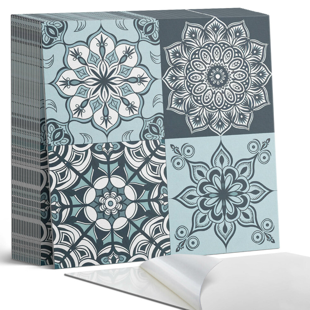 Vinyl padló Kockás mandala minták