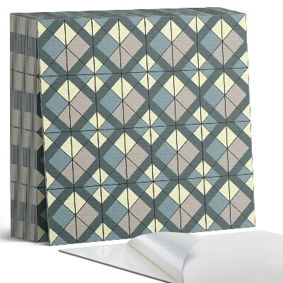 Vinyl padló Kockás geometrikus minta