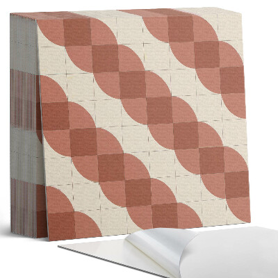 Vinyl padló Geometrikus hullámos minta