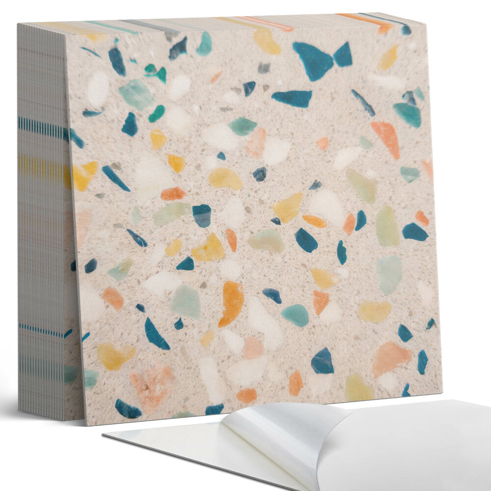 Vinyl padló Élénk színű töredékek