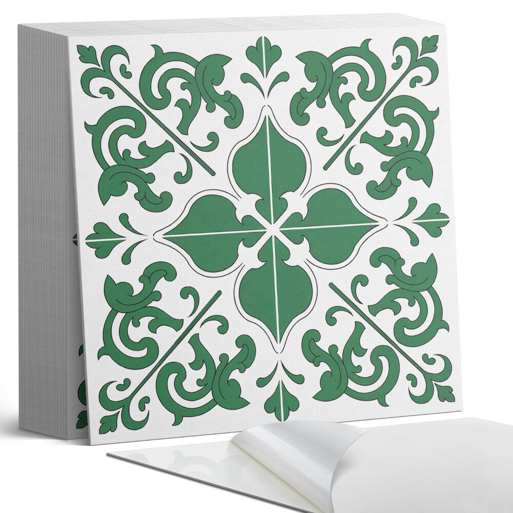 Vinyl csempe Növényi motívum dekoratív részletekkel