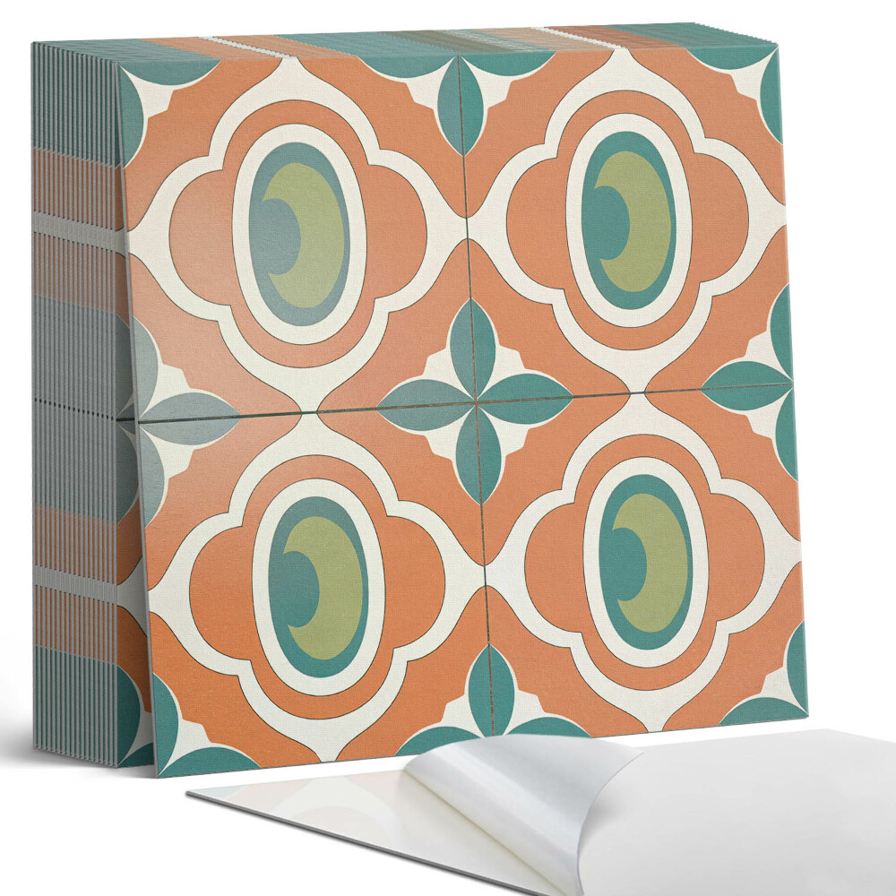 Vinyl padló Mozaikminta növényzettel