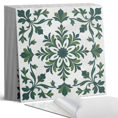 Vinyl padló Növényminta dekoratív részletekkel