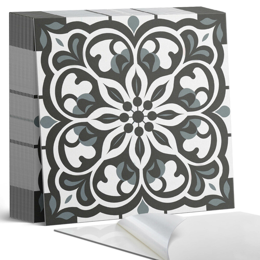 Vinyl padló Virágmotívum díszítőelemekkel