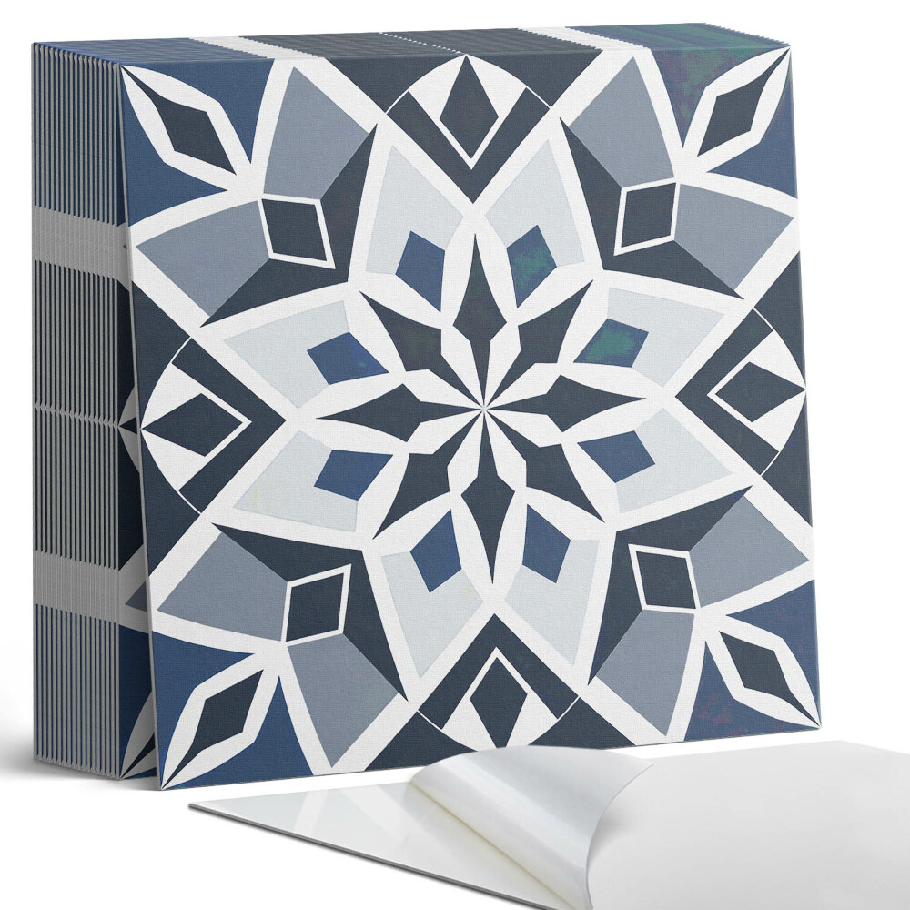 Vinyl padló Virággeometria modern stílusban