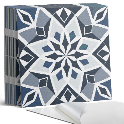 Vinyl padló Virággeometria modern stílusban