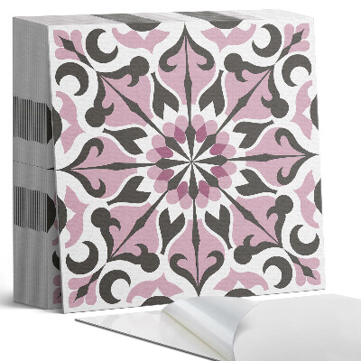 Öntapadós vinyl csempe Növényszimmetria elegáns stílusban