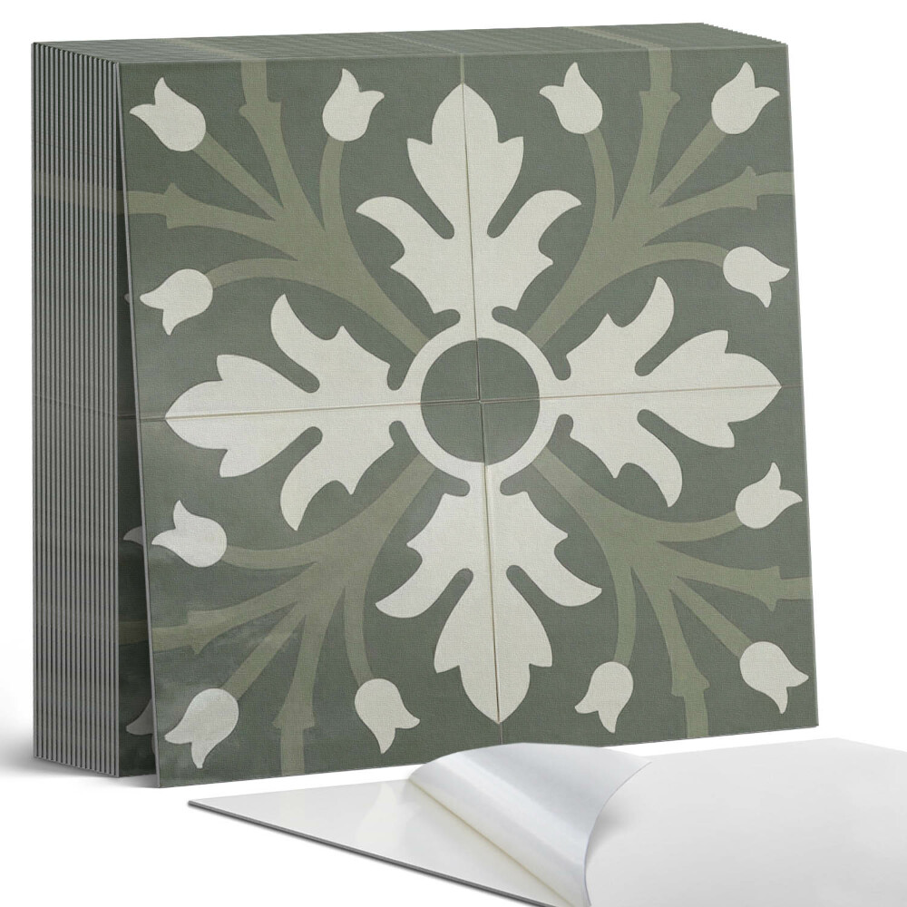 Vinyl csempe Növényi motívum a csempéken