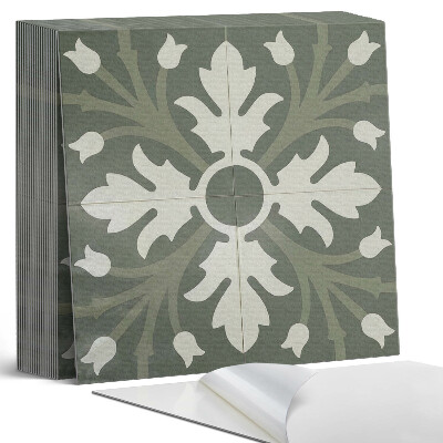 Vinyl csempe Növényi motívum a csempéken