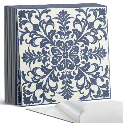 Vinyl padló Virágmotívum zöld levelekkel