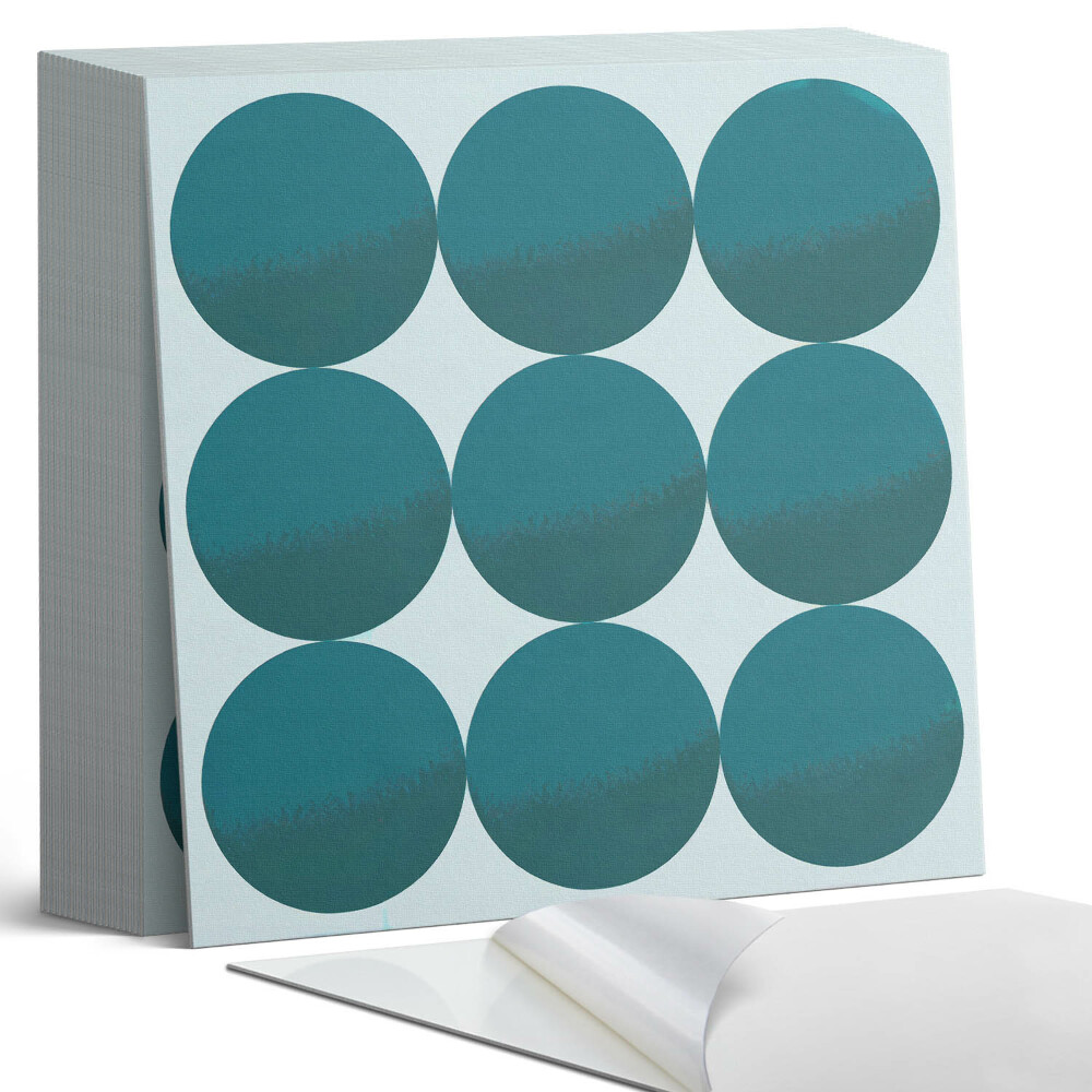 Vinyl padló Körök rácsa harmonikus elrendezésben