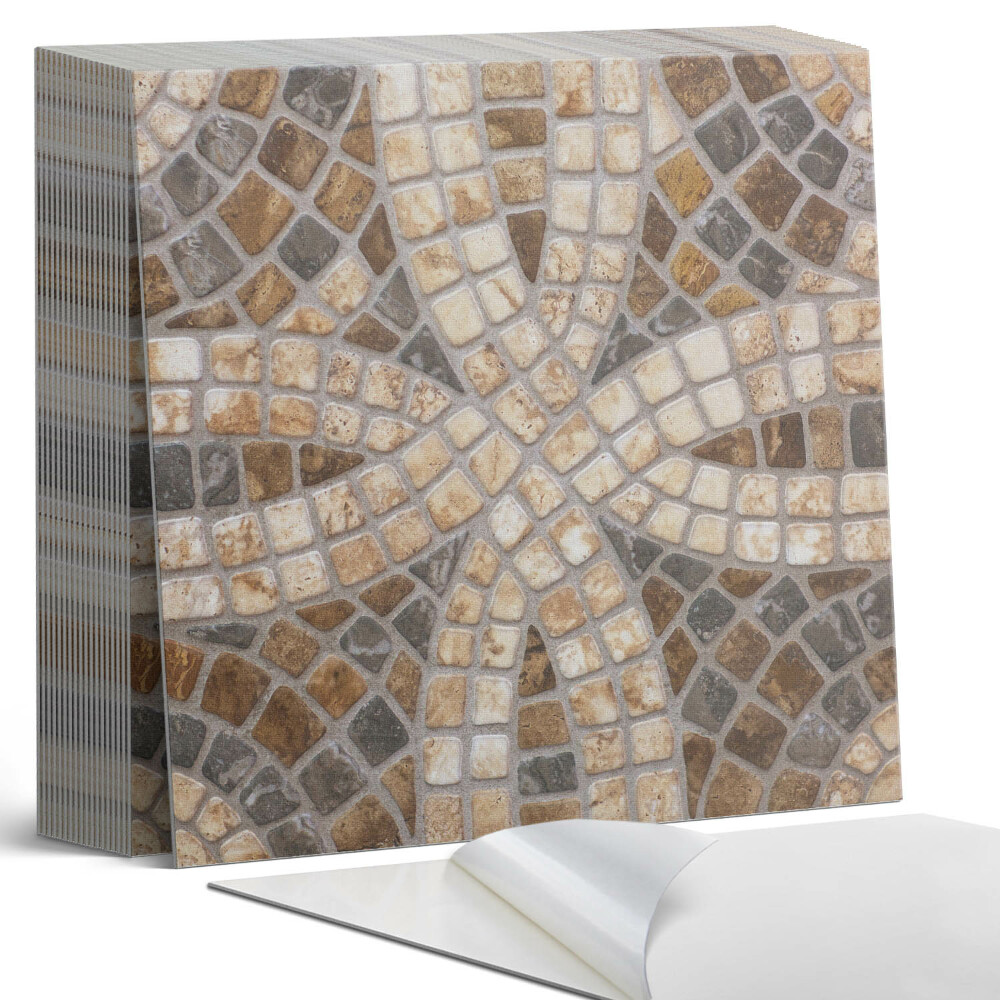 Öntapadós vinyl csempe Mozaik elrendezés szövésben