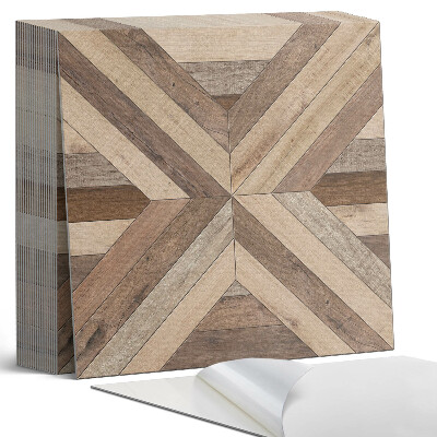 Vinyl csempe Fa panelek absztrakt stílusban