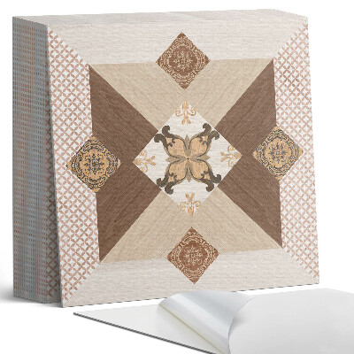 Öntapadós vinyl csempe Mozaikminta dekoratív részletekkel