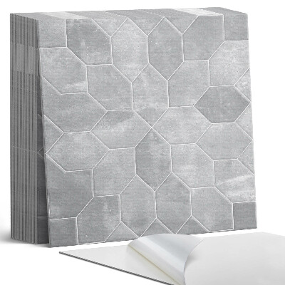 Vinyl csempe Hatszögletű mozaik geometrikus stílusban