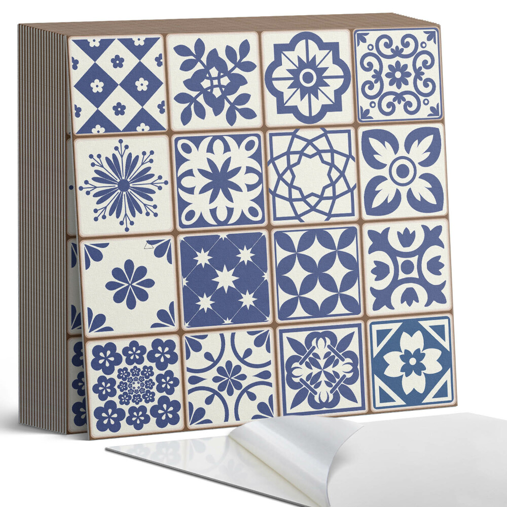 Vinyl padló Csempézett dekoratív motívumok