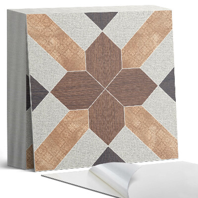 Vinyl padló Geometria modern változatban