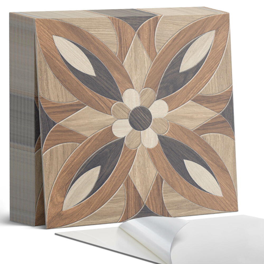 Vinyl csempe Fa ihlette virágminta