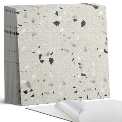 Vinyl padló Töredezett minta apró díszítésekkel