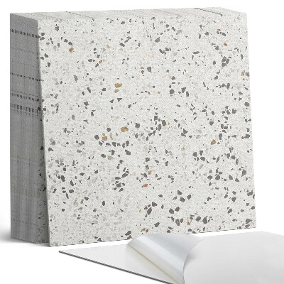 Öntapadós vinyl csempe Miniatűr kövekkel készült minta